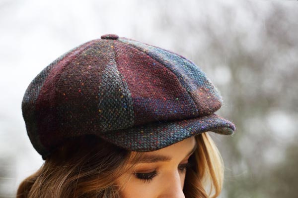 Newsboy cap and chic style
