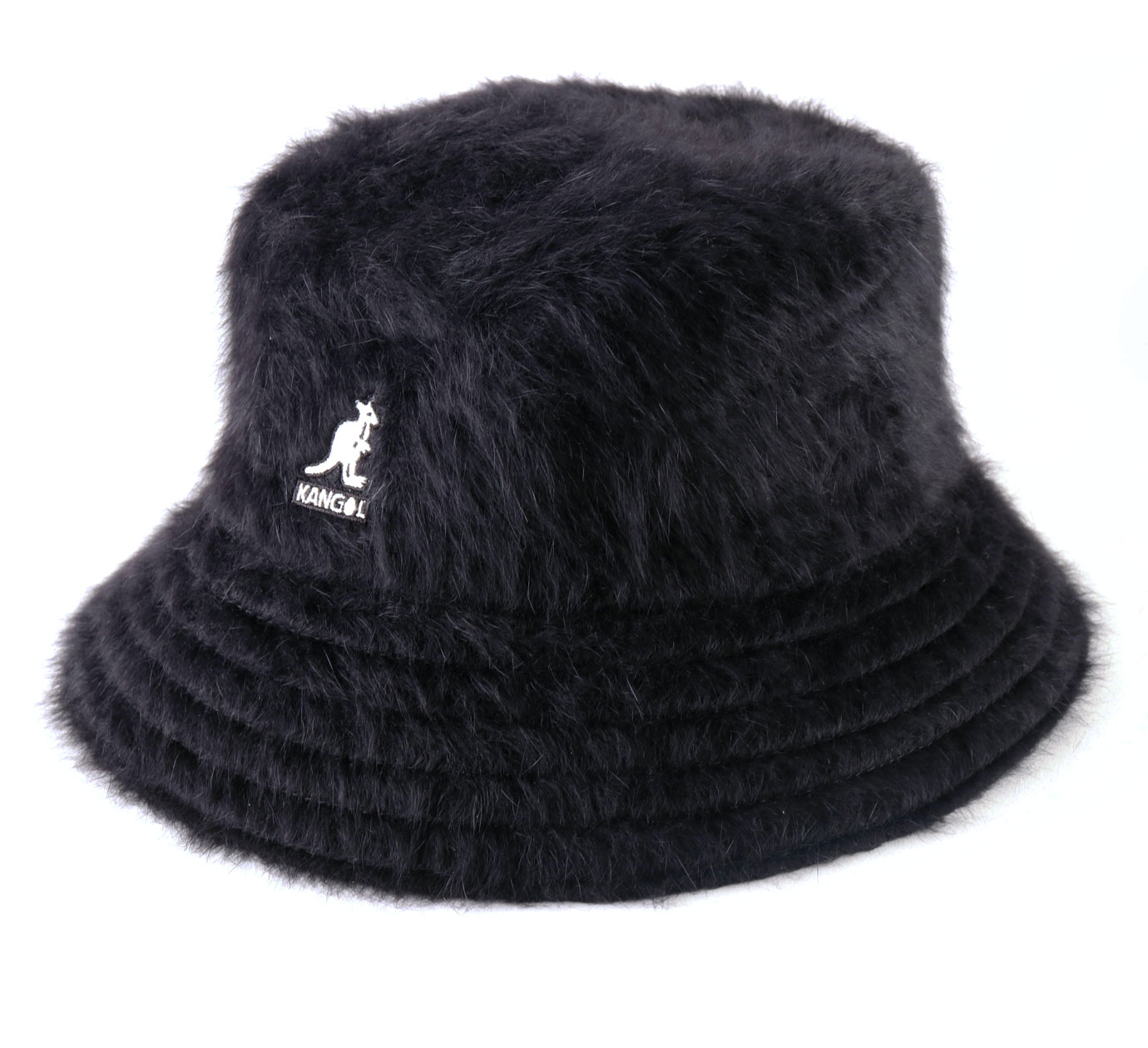 Womens Hats Kangol Hats Kangol Faux Fur Bucket Hat in Black 