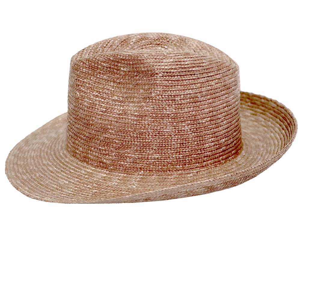 My Straw Fino Fedora, Hats B Couture 