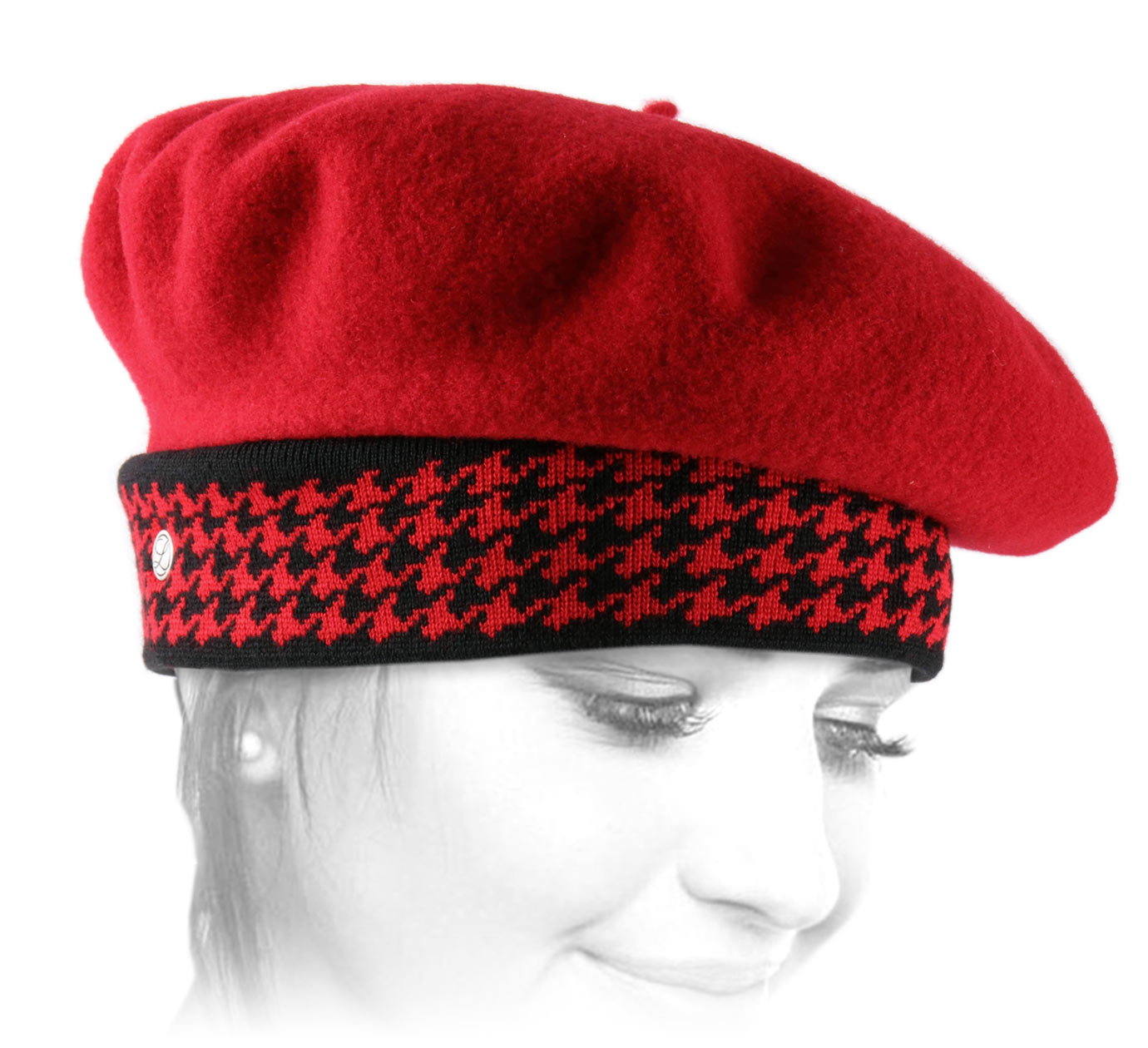 Laulhere Le Basque 100% French Merino Wool Beret 
