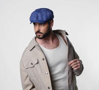 casquette été légère Pandico Linen Flat Cap