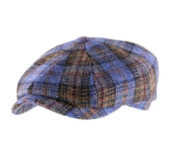 Futter Herbst-Winter Stetson Hereford Harris Tweed Ballonmütze Schirmmütze Baker-Boy-Mütze Wollcap Herren Made in Germany mit Schirm