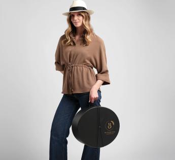 boite à chapeau Oval Hat Box