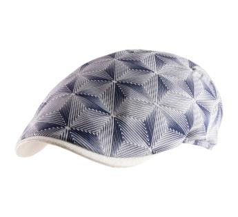 Casquette art déco Milano Cube Pattern