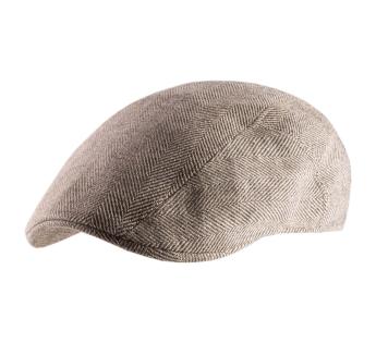 casquette béret soie Ivy Cap Herringbone Sustainabl