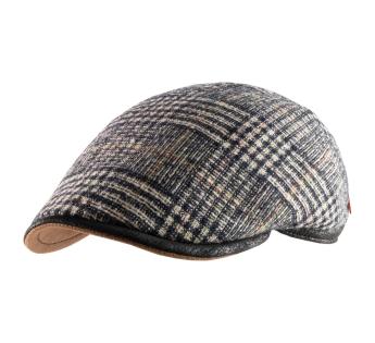 Classic 8 Panel Linen Flat Cap by Lierys -->