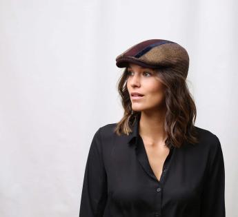 Casquette plate laine Porto