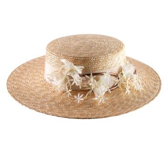 chapeau canotier femme Elodie