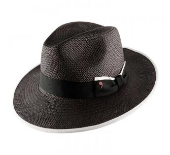 Chapeau panama noir Lissandro