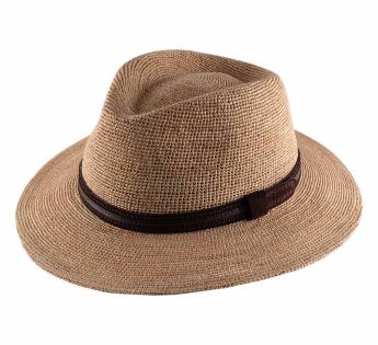 Chapeau traveller raphia Orginal Rafia Extra Fine Belt