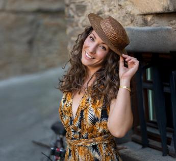 Chapeau cérémonie Boater Coco