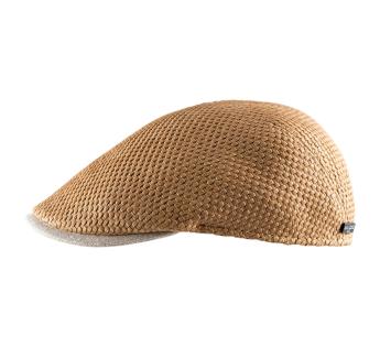 Casquette plate en paille LUCAEL
