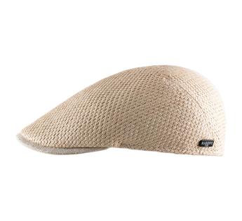 Casquette plate en paille LUCAEL