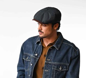 Casquette soleil Stetson Hatteras Waxed Cotton Linen