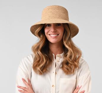 Chapeau cloche raphia Rafia Fiocco