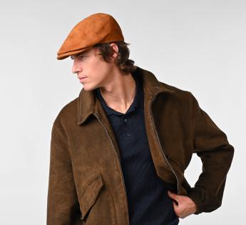 Casquette plate cuir suède Wilson