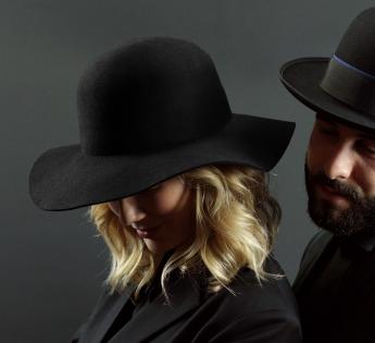 Black floppy fedora hat new arrivals