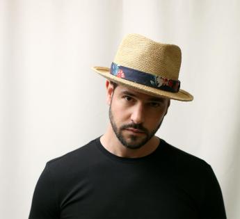 Trilby Paille Stetson Trilby Crochet Straw