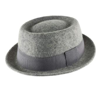 Chapeau Porkpie Noir Naxon