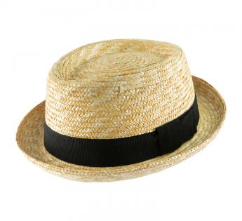 Chapeau porkpie paille fine Classic Porkpie Straw