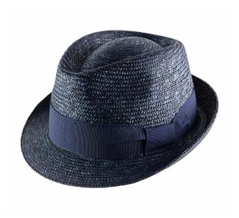 thumbnail interactive-video image 1 of Women's Trilby Fedora Hat – Cotton Felt Wide Brim Vintage Jazz Cap With Belt 1 of 5