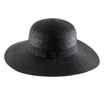 Capeline paille fine Classic Straw Floppy 
