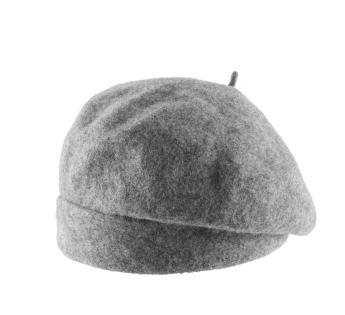 bonnet long Woollen Roll Upp Beret