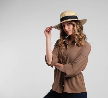 capeline paille Classic Capeline Paille