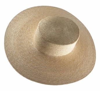 Chapeau paille large Capeline Cavoli