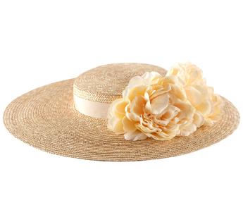chapeau femme fleurs Adele
