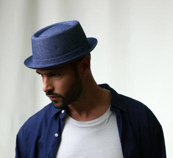 Chapeau PorkPie été Classic Porkpie Lin