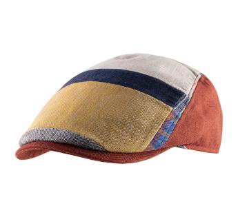 Casquette patchwork lin Morgado Taorm. Patchwork