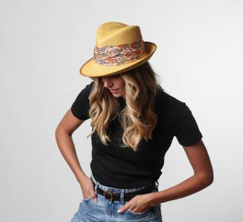 chapeau panama asymétrique Amalia