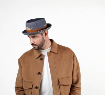 chapeau denim bleu Carlo