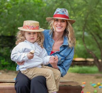 chapeau enfant canotier Nina