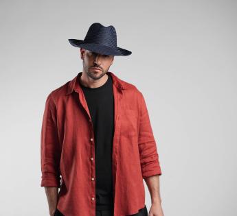 Chapeau fédora abaca Maelias