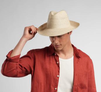 Chapeau fédora abaca Maelias