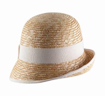 Chapeau cloche paille Classic Cloche Paille