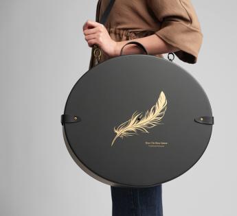 boite à chapeau prestige Large Oval Hat Box
