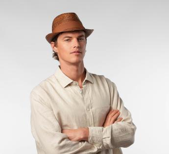 Trilby paille fine Classic Straw Trilby