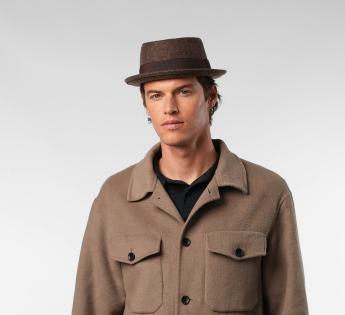 Chapeau Porkpie Noir Naxon