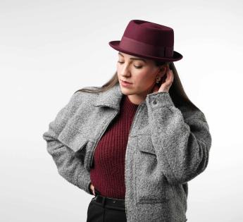 Chapeau Porkpie Noir Naxon