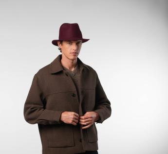 Chapeau traveller feutre lapin Ivano