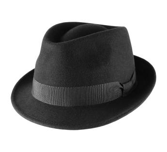 Traditional Trilby Mens Hat dark grey Small to small medium avail £9.99 
