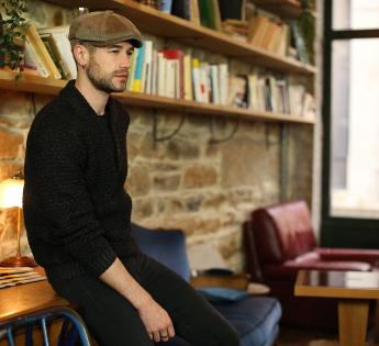 casquette béret velours Classic Newsboy Velvet