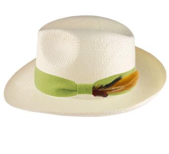 Chapeau personnalisable My Straw Fedora